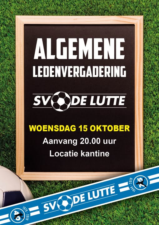 Jaarvergadering SV De Lutte 2025